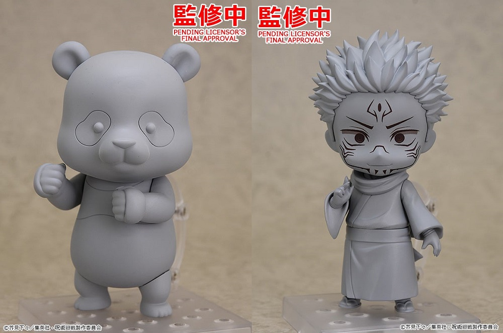 nendoroid Panda e Sukuna di Jujutsu Kaisen